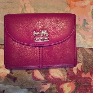 Coach Pink Mini Wallet